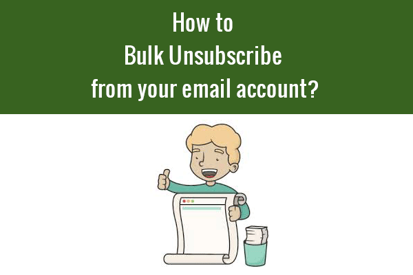 how to unsubscribe bulk email