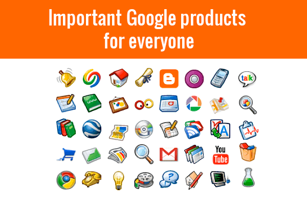 important google products services for everyone