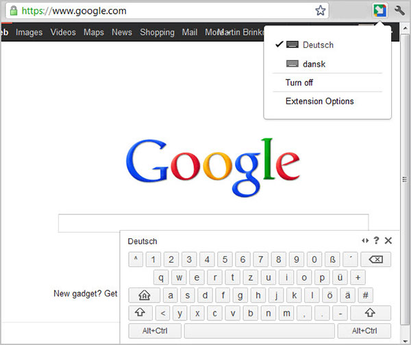 how to change google chrome sign in account